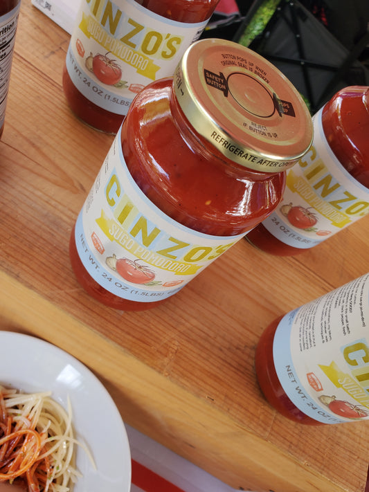Cinzo's Sugo Pomodoro 24oz Jar (6 Pack Case)