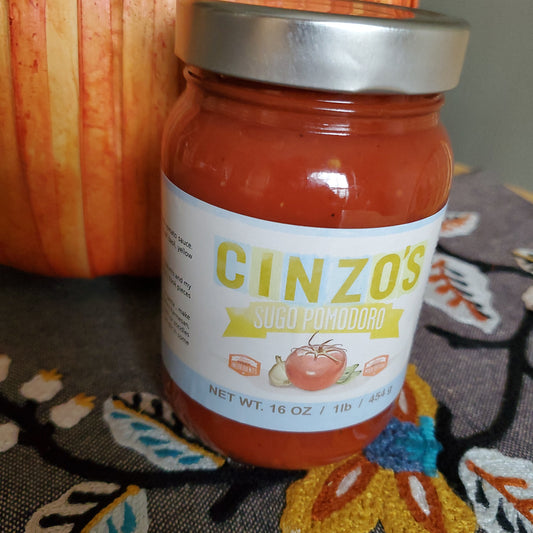 Cinzo's Sugo Pomodoro 16oz Jar (6 Pack Case)